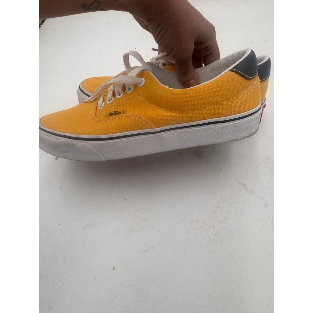 Size 7.5 Mens Size 9 Women‎ - VANS Authentic Orange Sneaker  Skater Rock Grunge